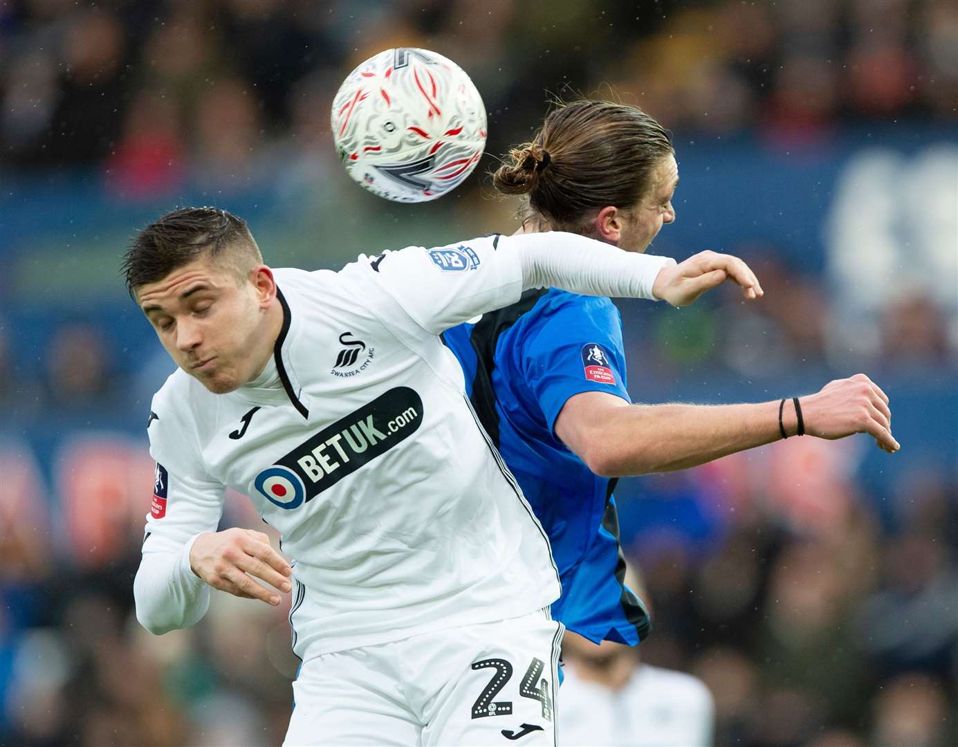 Former Swansea man Declan John is one of Bolton's new signings Picture: Ady Kerry
