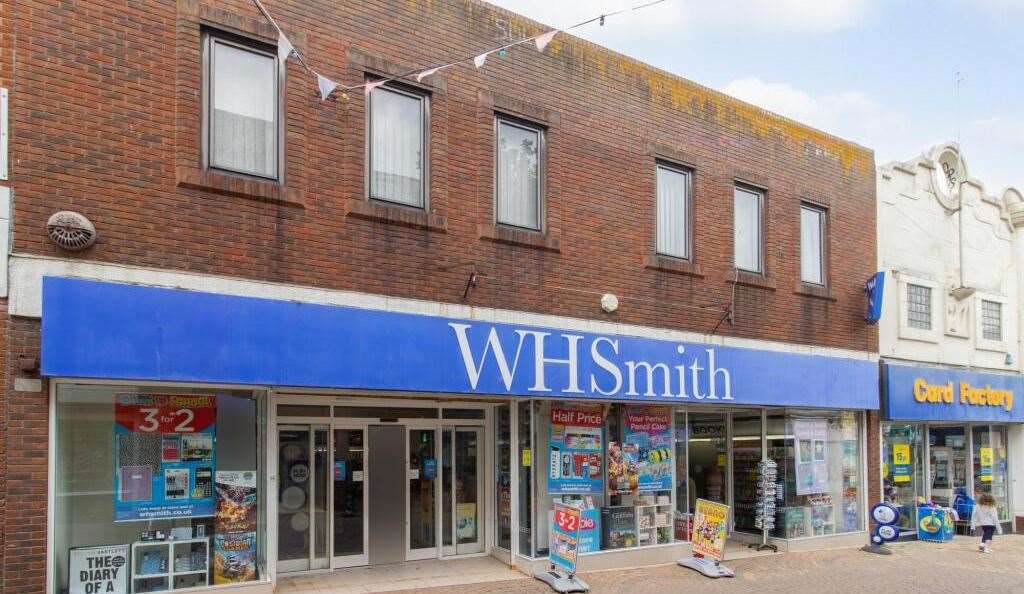 WHSmith on Ramsgate High Street shut in January. Picture: Rightmove