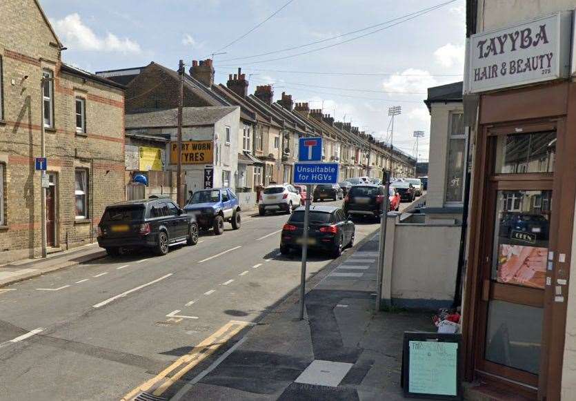 Priestfield Road in Gillingham. Picture: Google