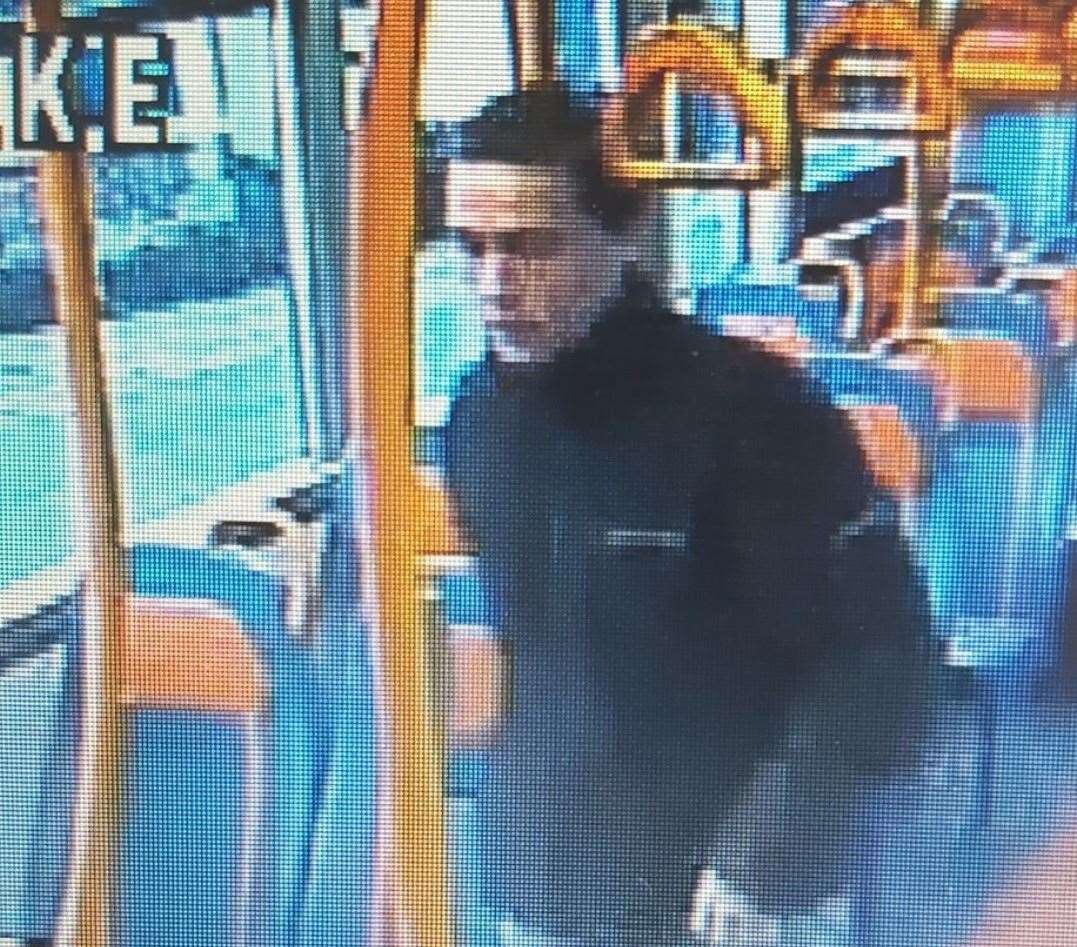 Police have released CCTV images of a man they wish to speak to. Picture: Kent Police