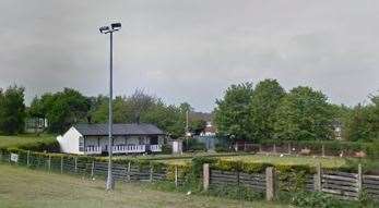 Gravesend Rugby Club's bowling green. Image from Google maps