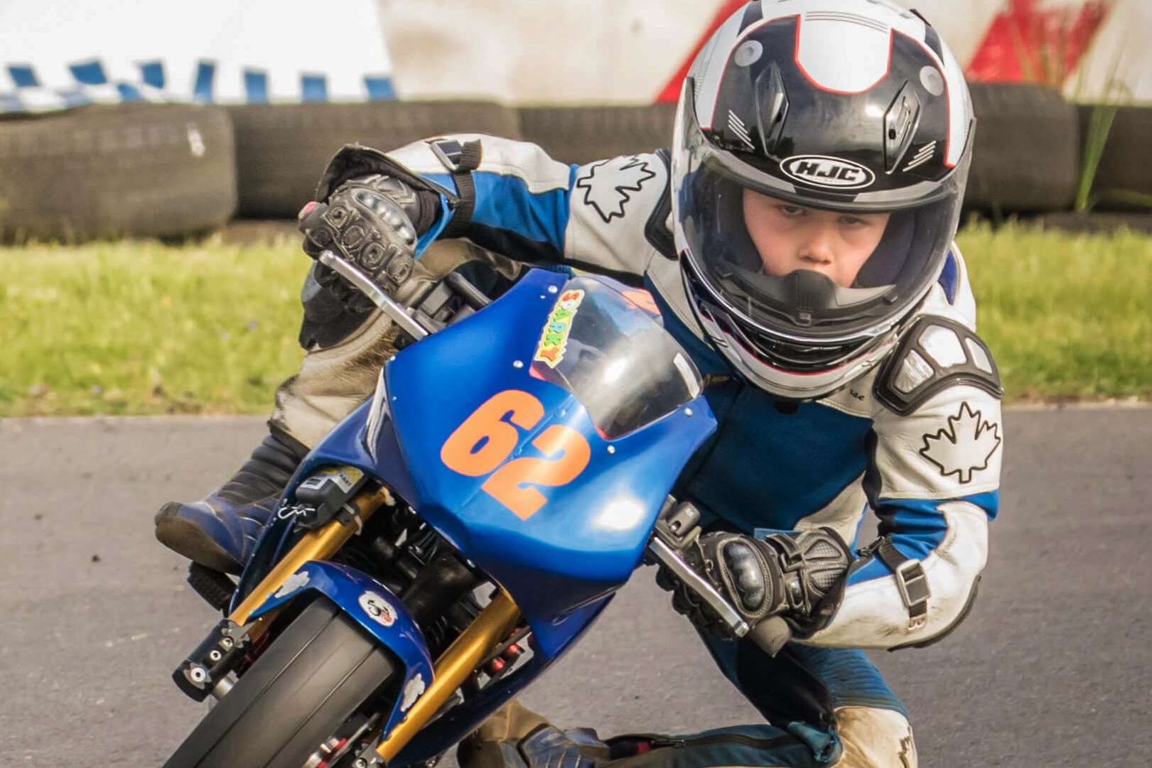 Ethan Sparks is taking the Cool FAB British Minibike Championship by storm Picture: Gavin Smith www.gts-photography.co.uk