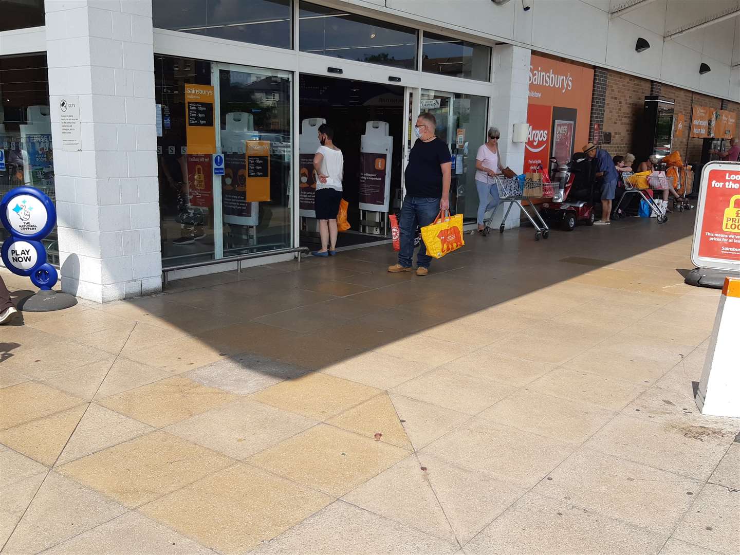 Full marks to Sainsburys at Maidstone