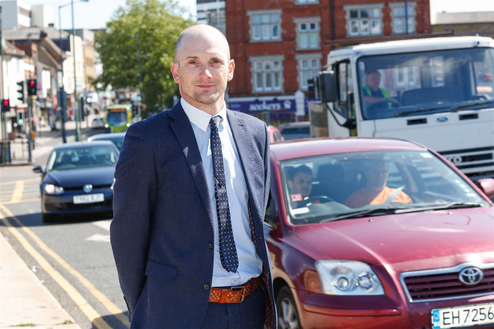 KCC project manager Russell Boorman is working on a 20mph scheme for Maidstone town centre