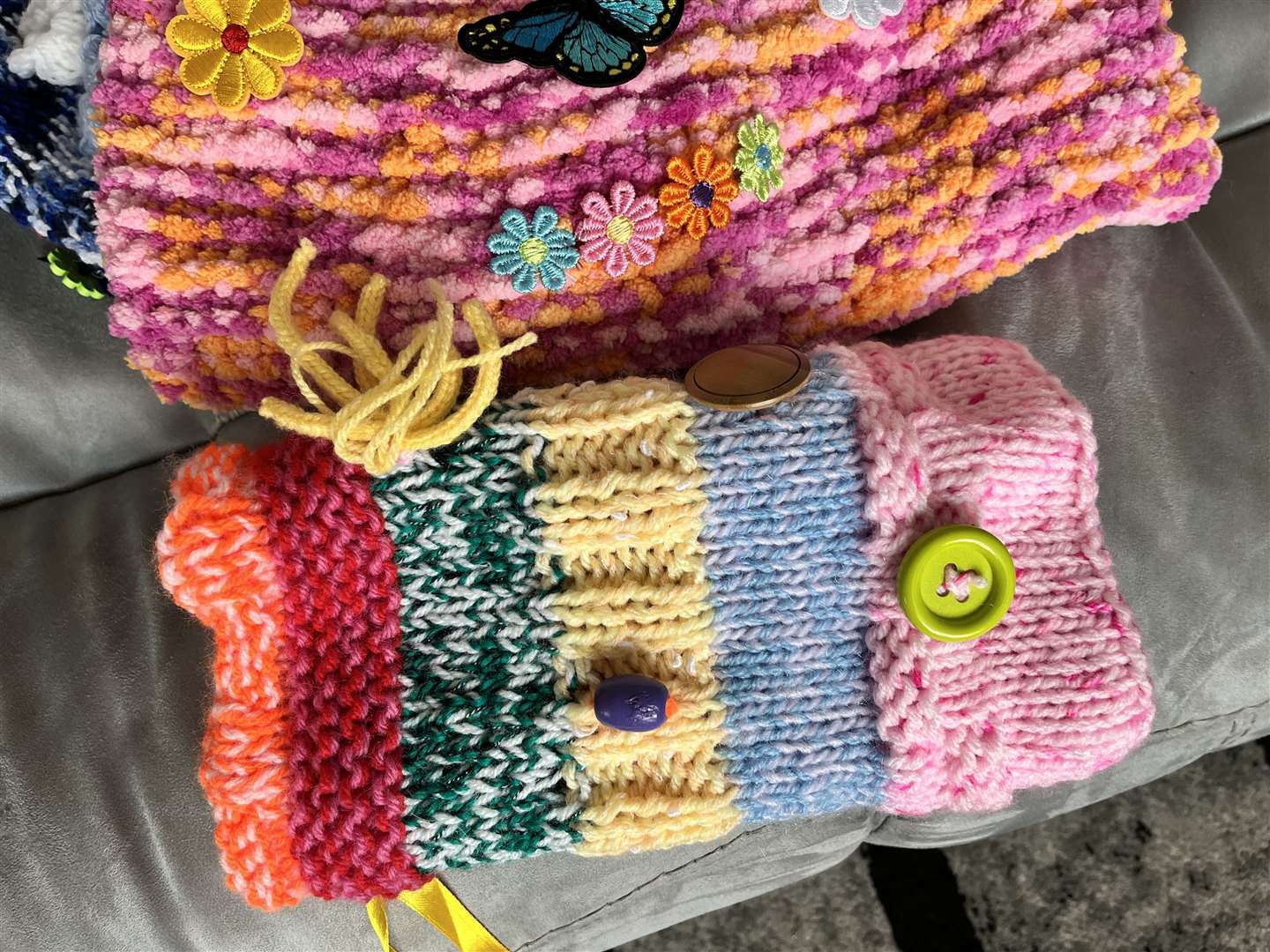 Home-made twiddle muffs are needed for dementia patients at Medway Maritime Hospital