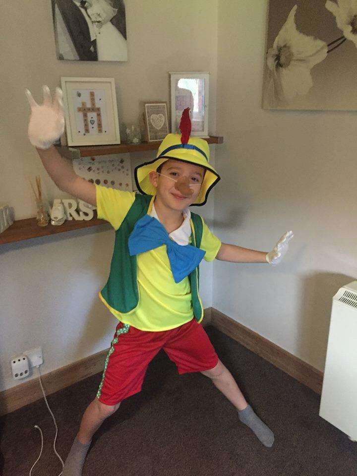 Oliver from Cobham Primary School as Pinocchio (7625797)