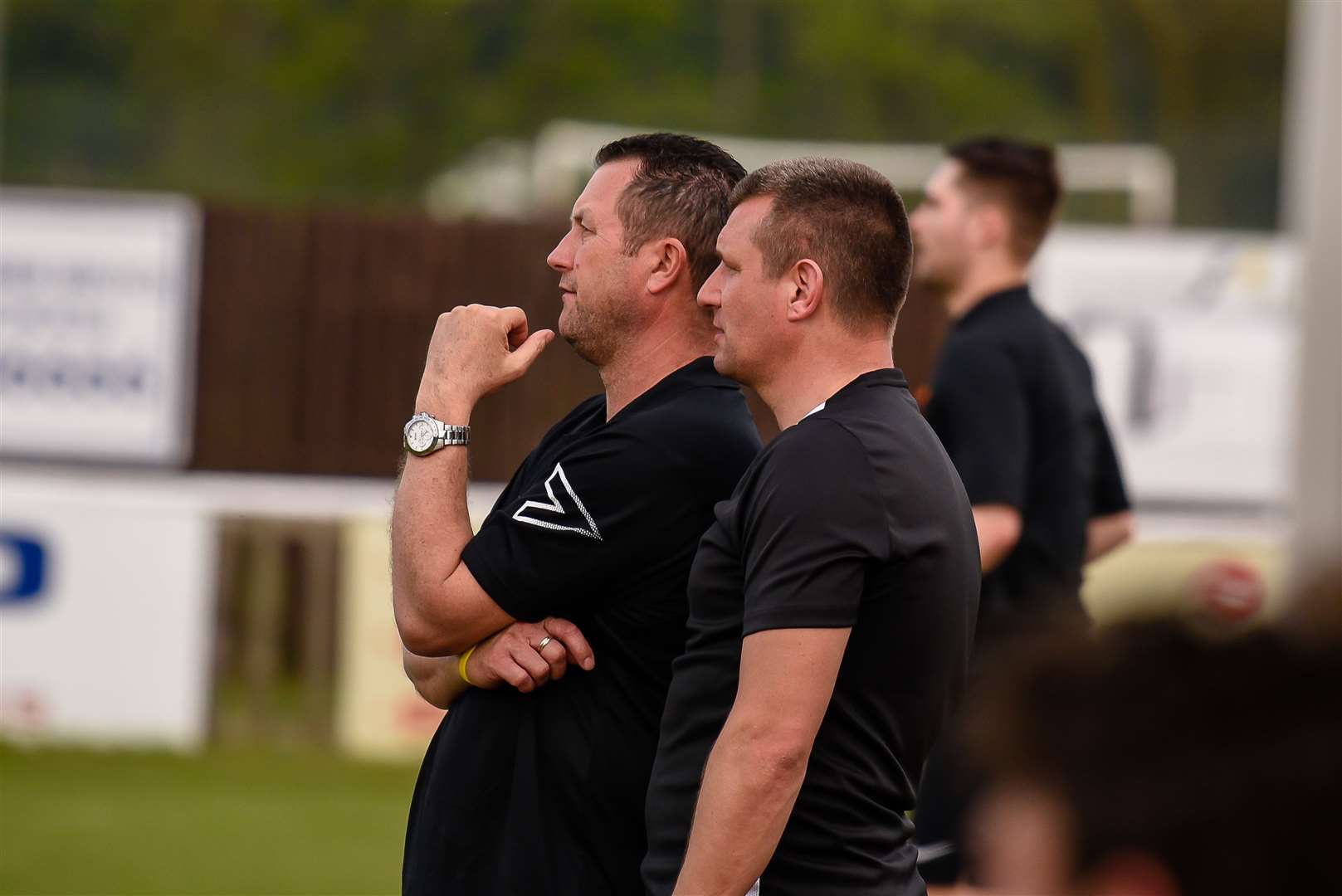 Faverham joint managers Phil Miles and Danny Chapman. Picture: Alan Langley