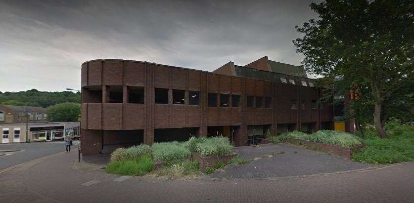 The former NCP car park in Rhode Street, Chatham. Image from Google