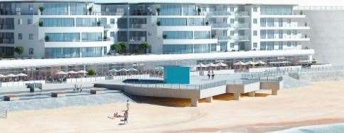 How the Royal Sands will look once completed. Picture: Blueberry Homes
