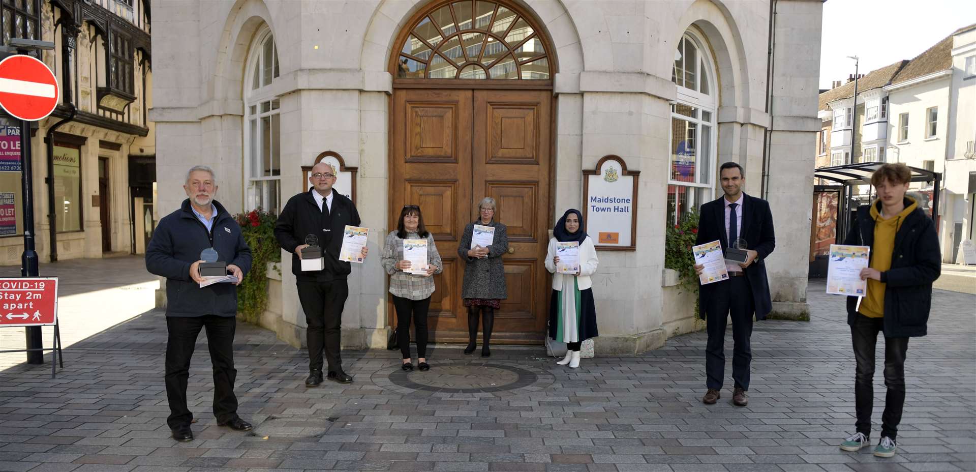Last year's winners were honoured at a ceremony in Maidstone Town Hall. Picture: Barry Goodwin