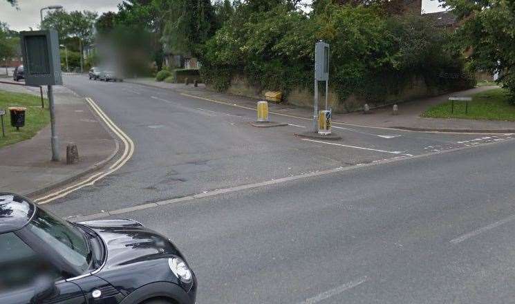 The crash happened at the junction of Brymore Road and Sturry Road in Canterbury. Picture: Google Maps