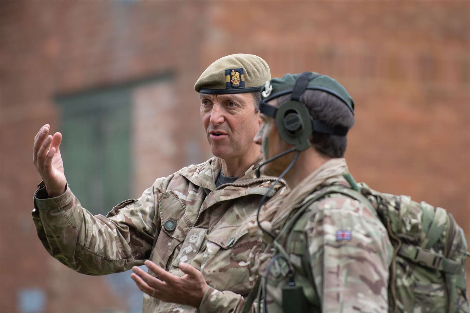 Colonel Adam Crawley, who is in charge of all training at Sandhurst (Joe Giddens/PA)