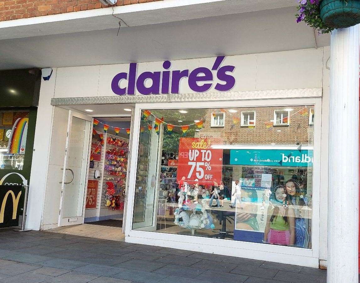 The former Canterbury base of national chain Claire’s