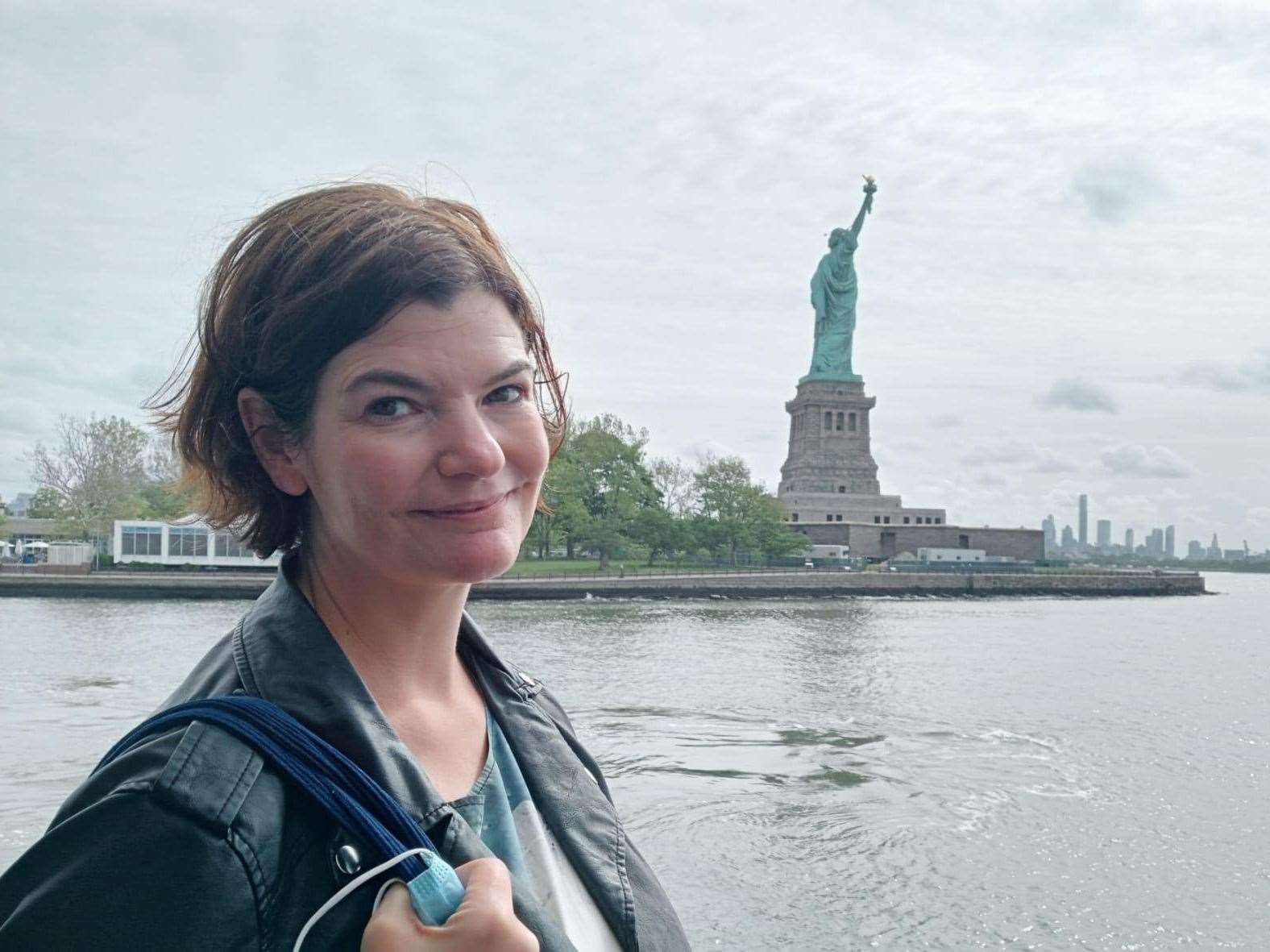Melissa Todd, who travels a lot for work, pictured in New York