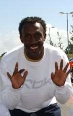 Linford Christie will be cheering on local runners