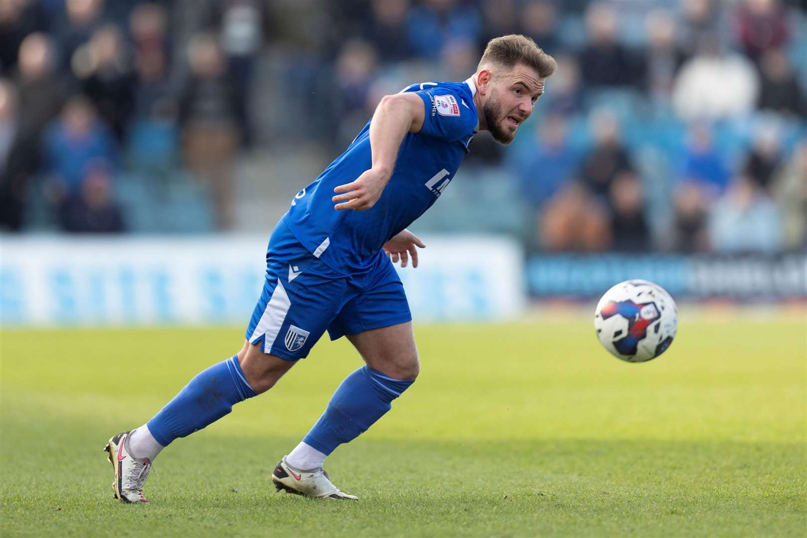 Alex MacDonald is in discussions over a new contract with Gillingham