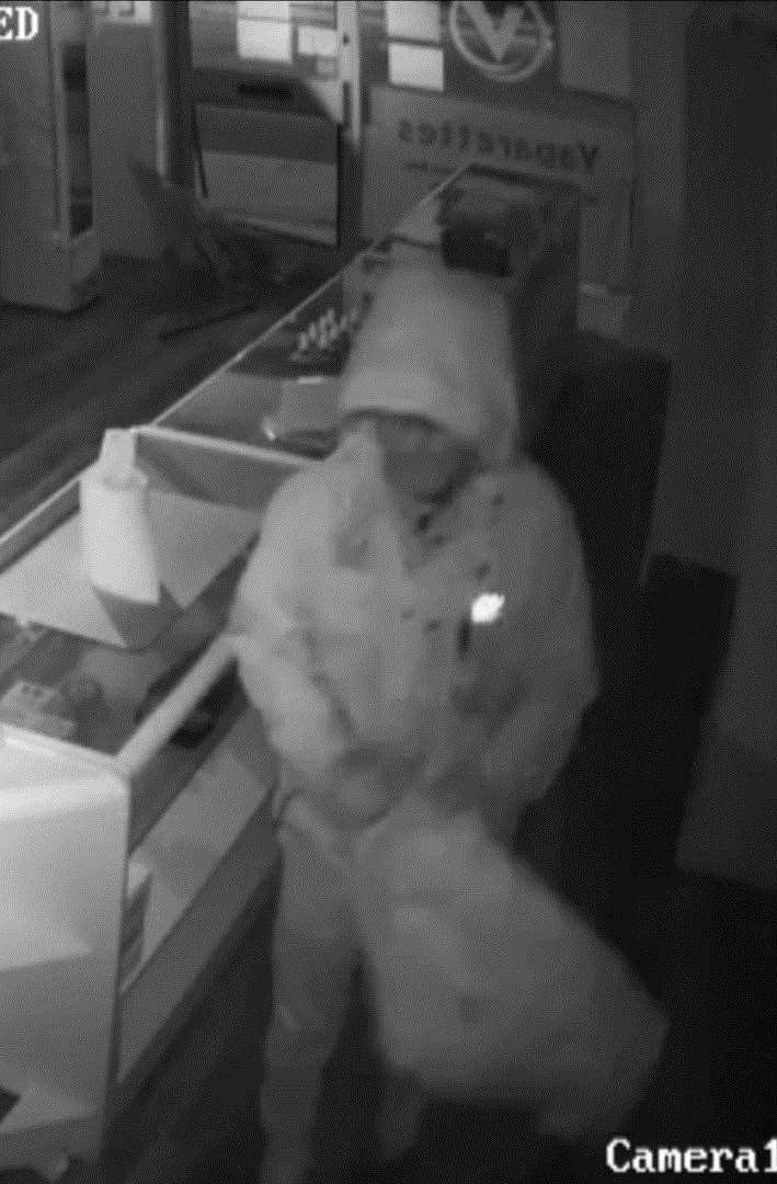 Owner Gareth Smith has shared CCTV stills from the incident (33974051)