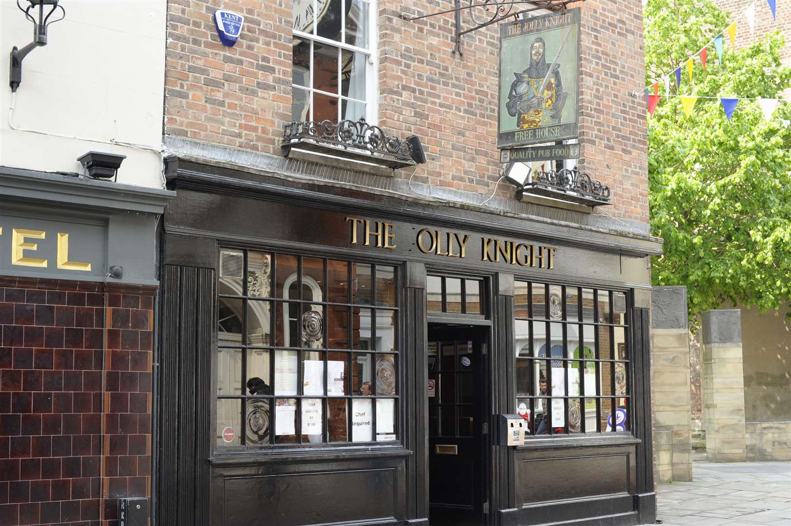 Jake Barguss was attacked outside the Jolly Knight pub in High Street, Rochester