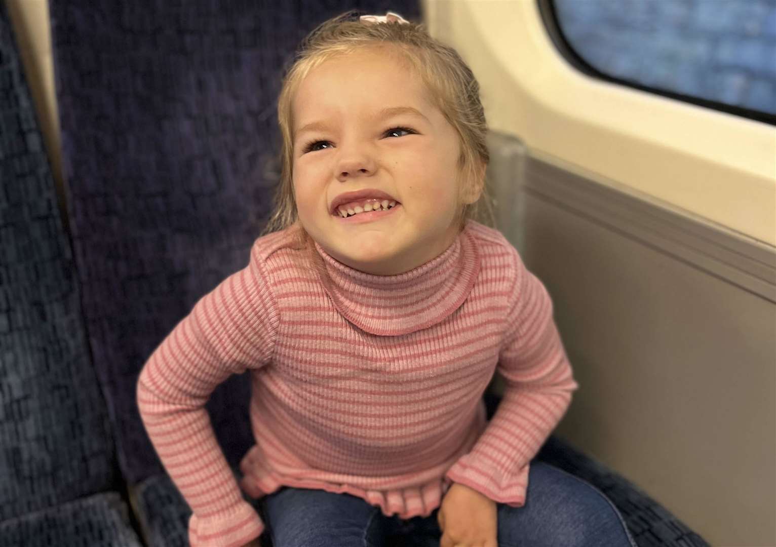 Hallie has been attending the Evelina children's hospital in London
