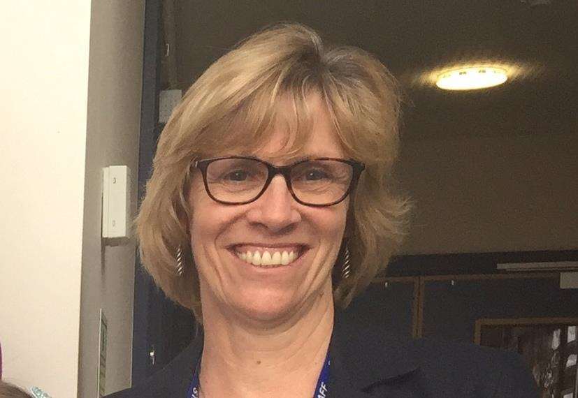 Headteacher Cathy Penfold