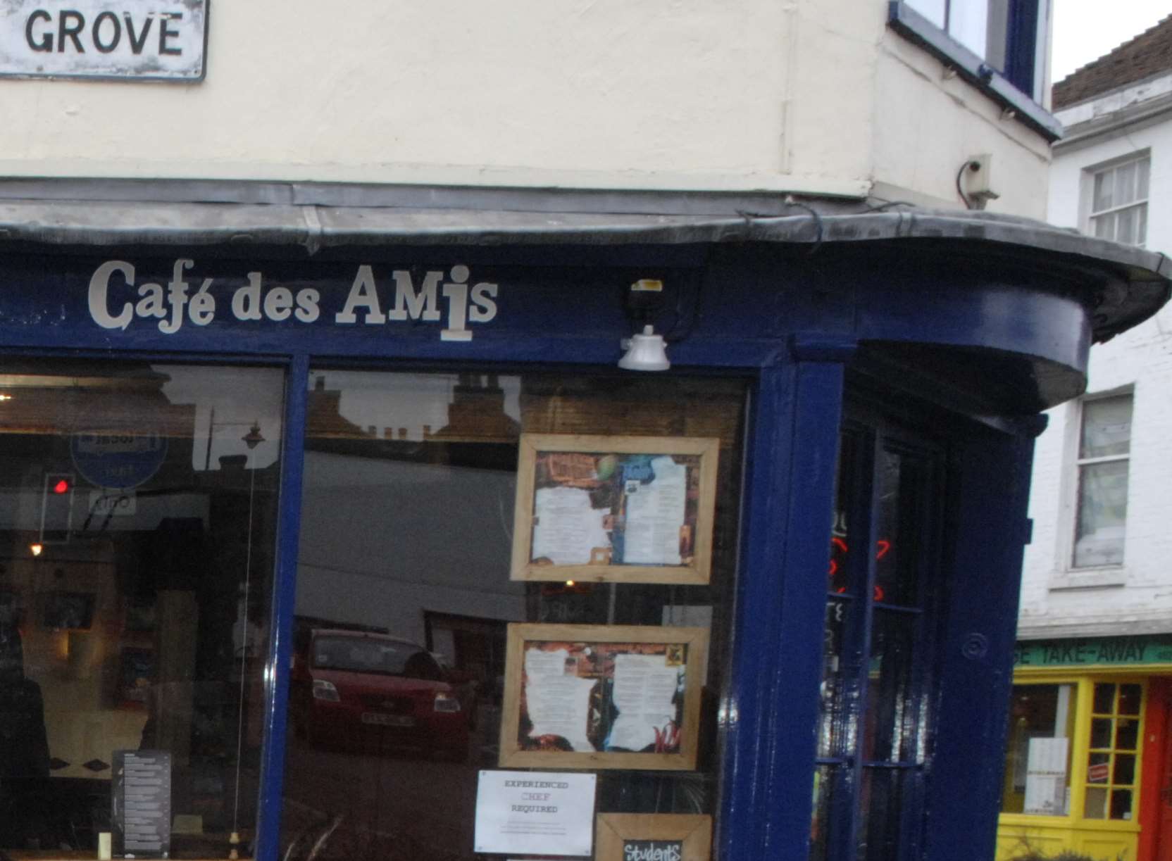 Cafe Des Amis in Canterbury