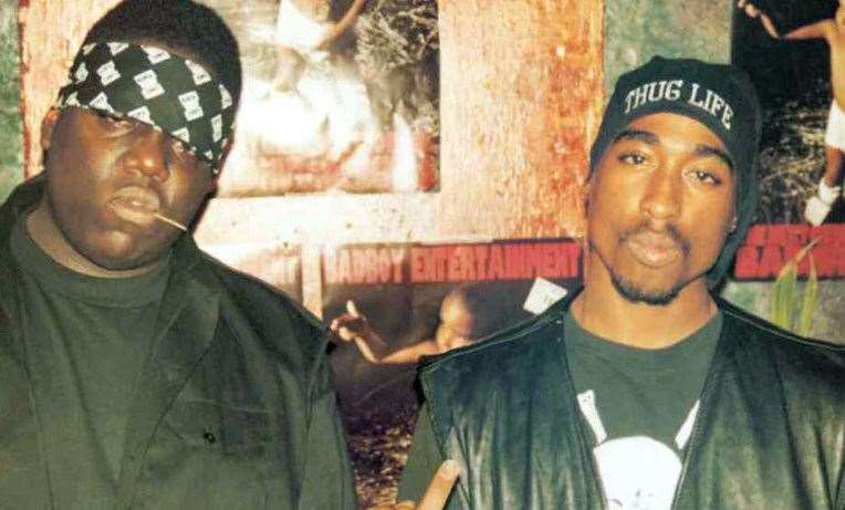Biggie Smalls and Tupac Shakur Picture: Channel 4