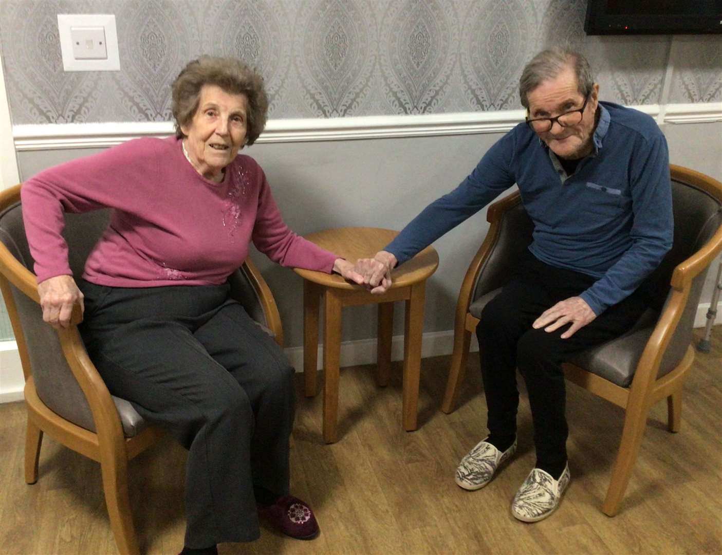 Beryl and Peter struck up a romance after meeting each other at Edward Moore care home in Gravesend