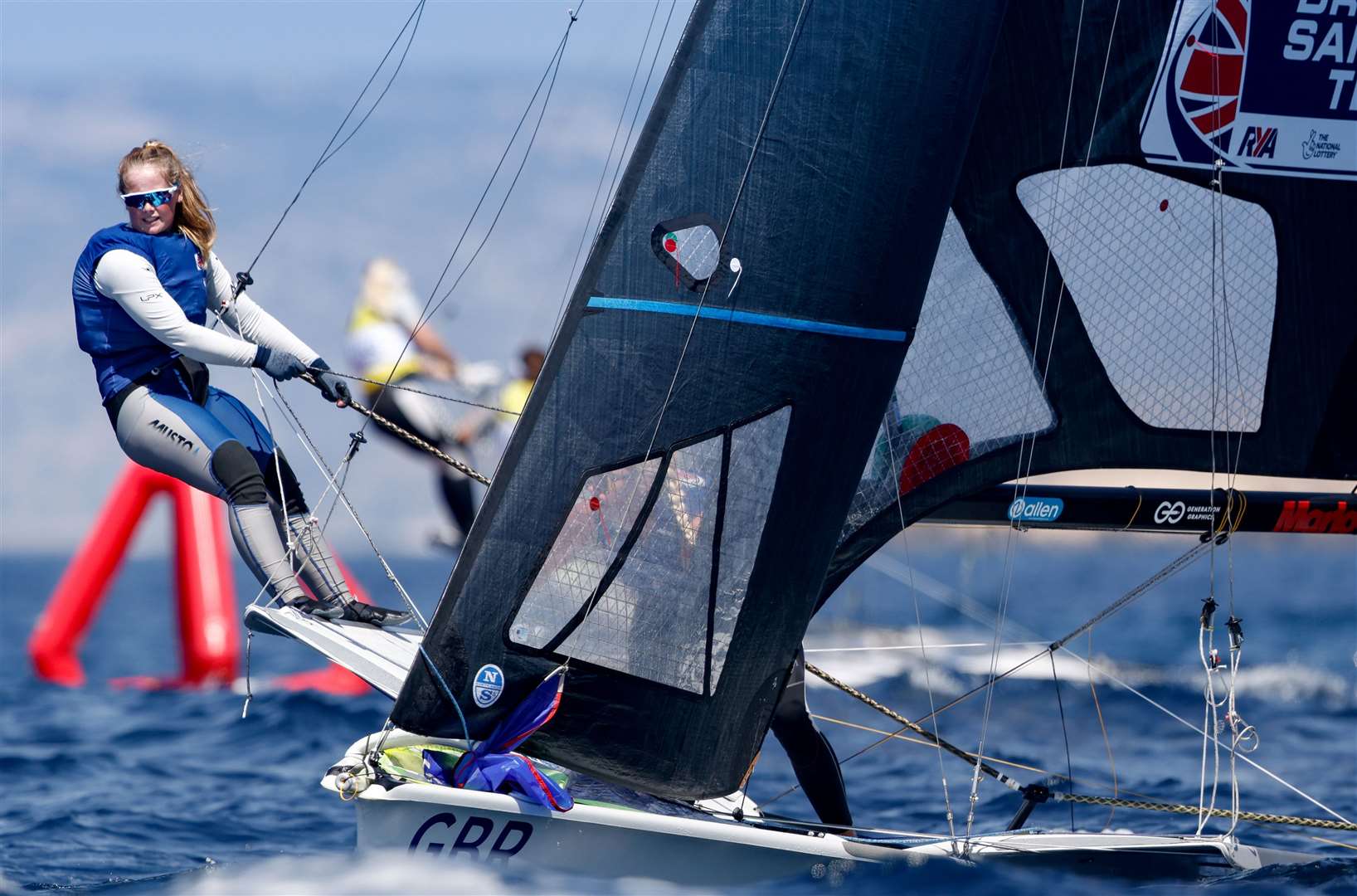 Freya Black is taking on some of the world’s top sailors this week. Picture: World Sailing
