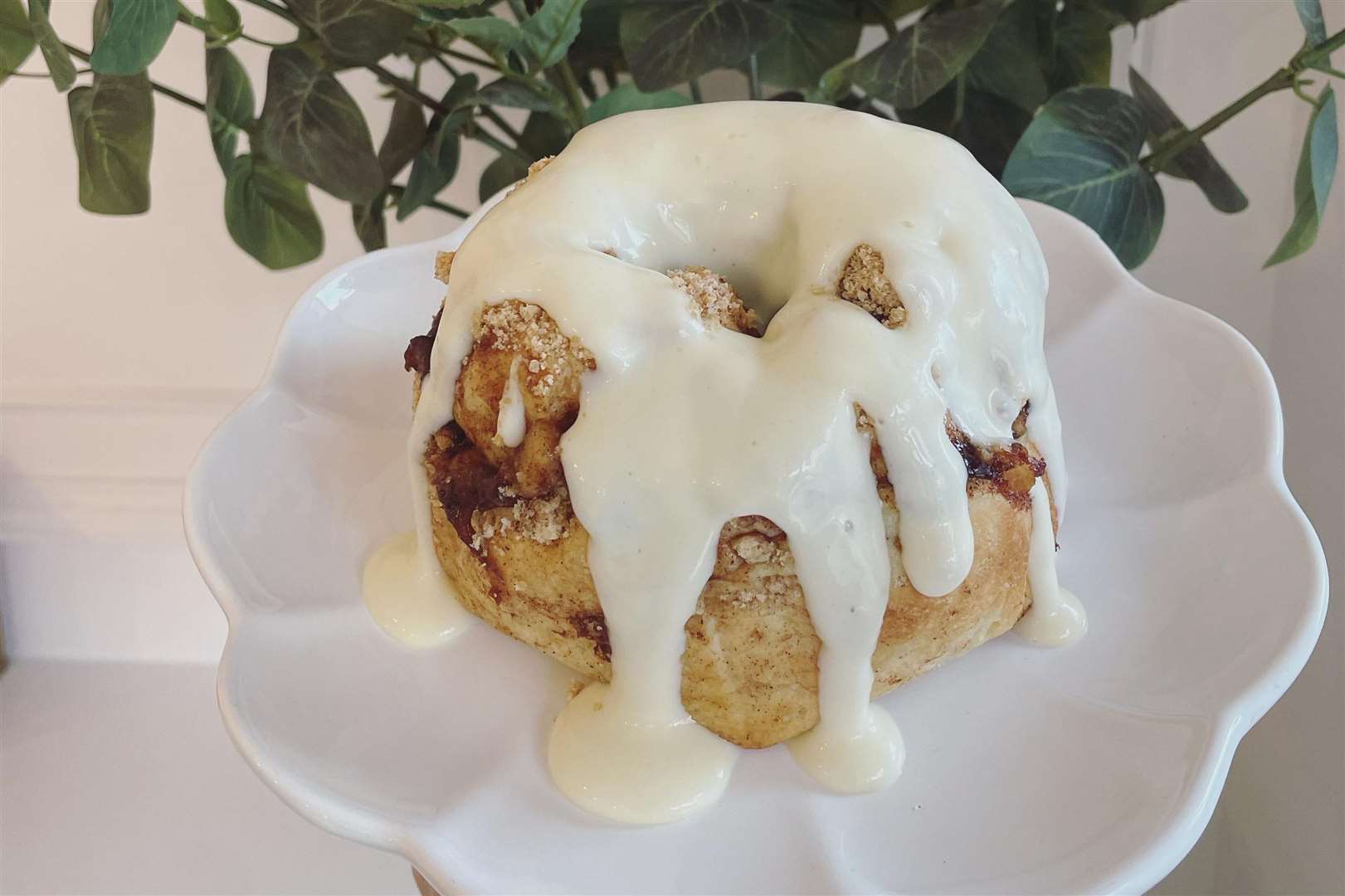 A cinnamon bun from Cheran's Bakery. Picture: Cheran's Bakery