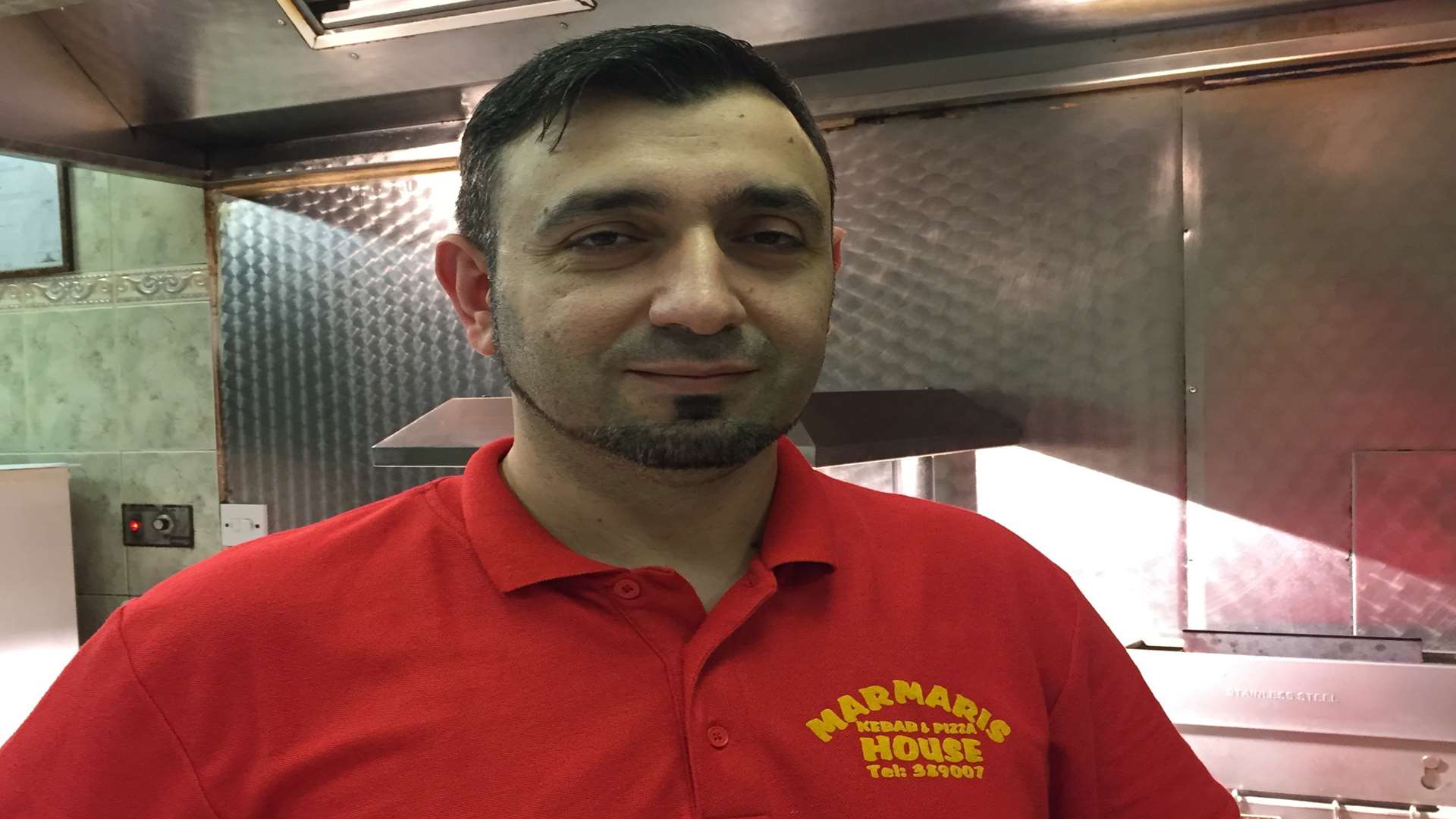 Tuncay Yildirim says he is pleased to be able to serve his customers again