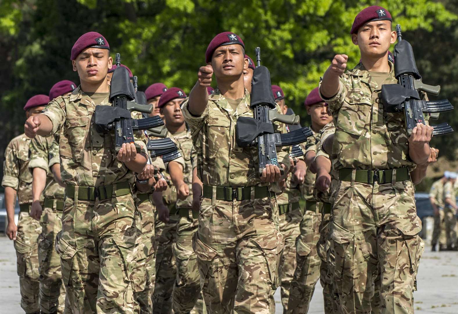 The 1st Battalion, The Royal Gurkha Rifles are based in Folkestone. Picture: Corporal Ben Beale/ MoD Crown