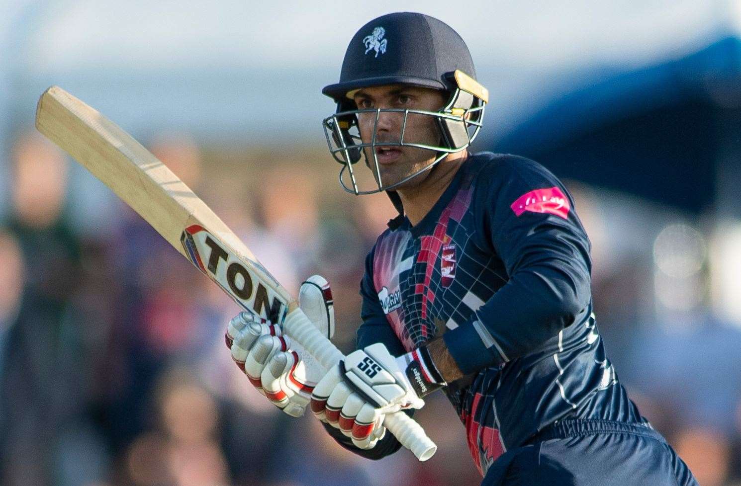 Mohammad Nabi is returning to Kent next summer for the T20 Blast. Picture: Ady Kerry