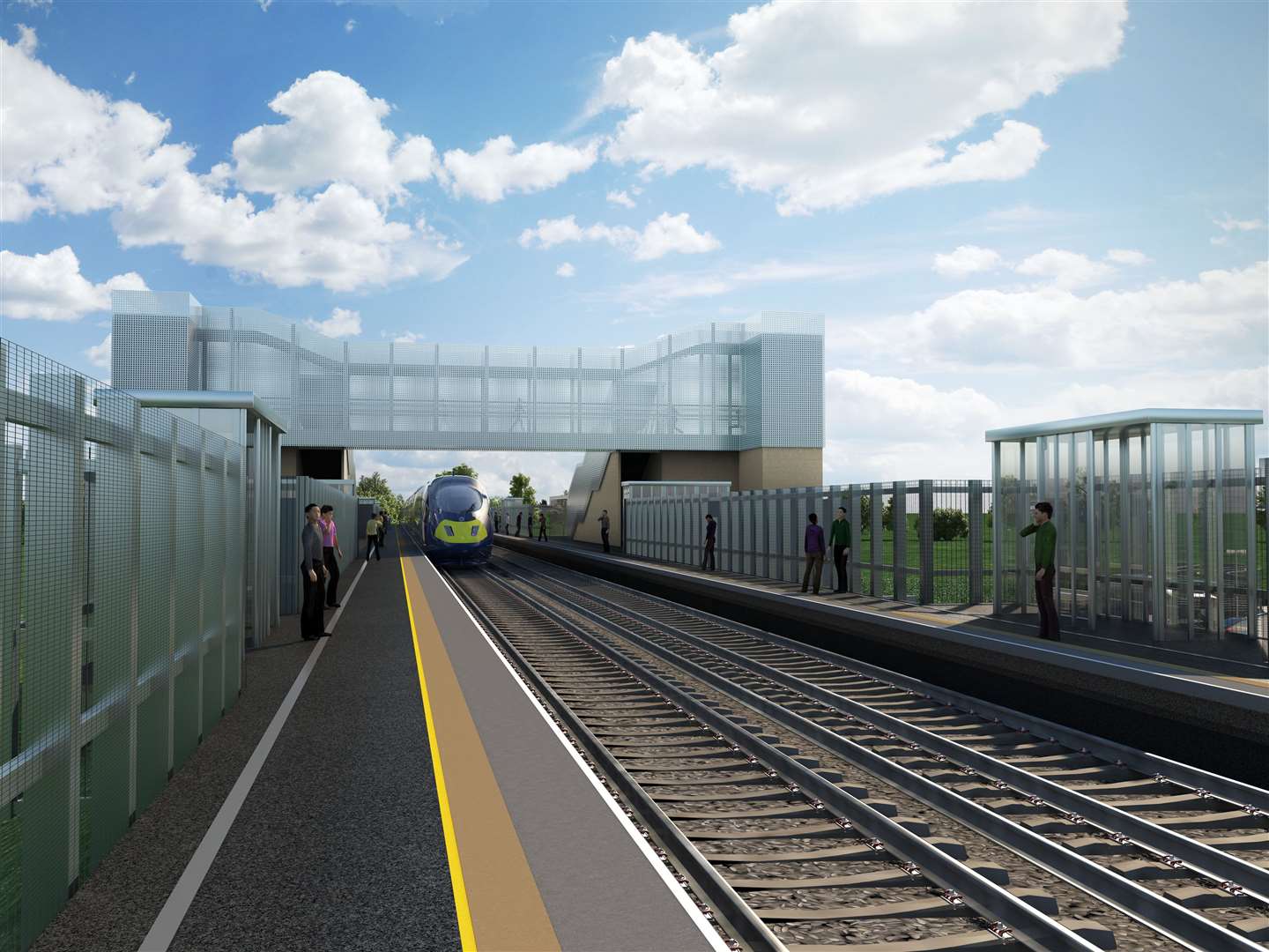 Image of how the Thanet Parkway railway station could look