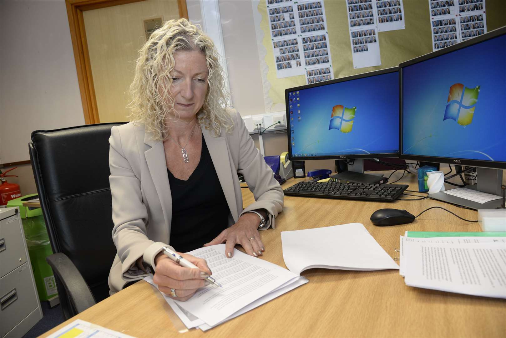 Alison Colwell, principal at Ebbsfleet Academy, Swanscombe. Picture: Chris Davey FM3910769 (9292949)