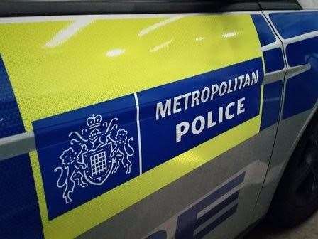 Armed police officers from the Metropolitan Police dealt with the incident