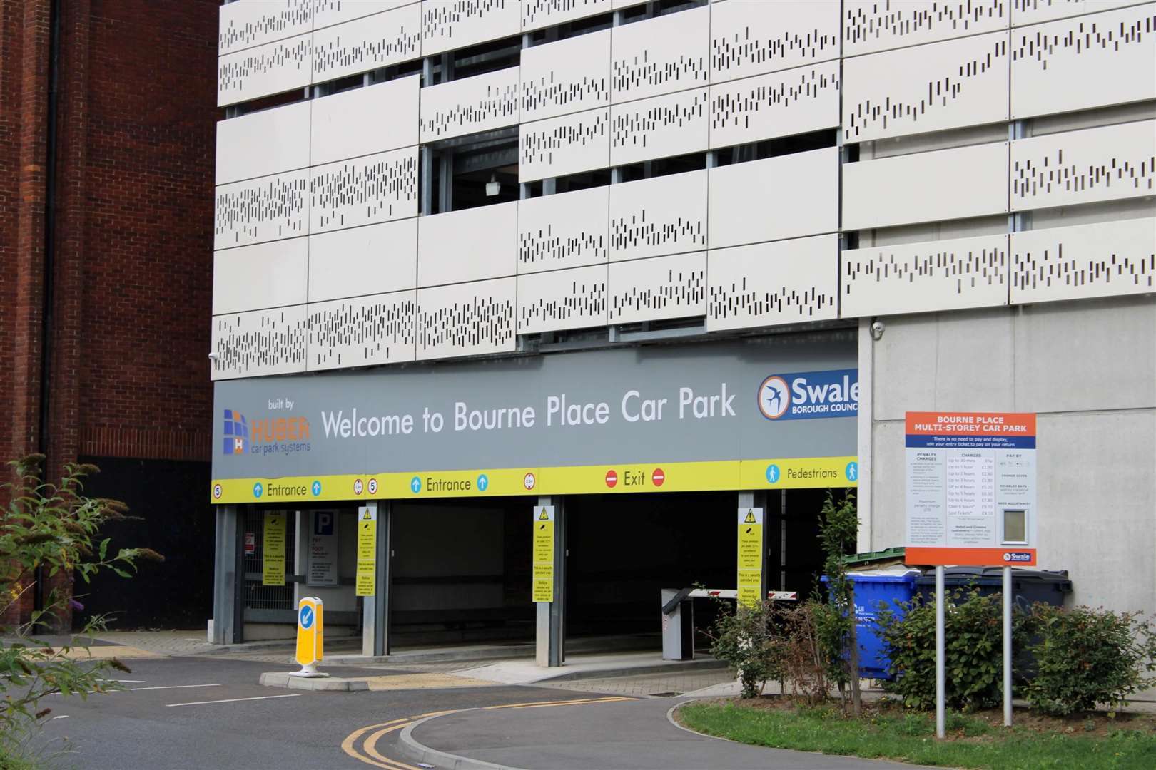 Electric vehicle charging points have been upgraded in the Bourne Place multi-storey car park in Sittingbourne. Picture: Swale Council