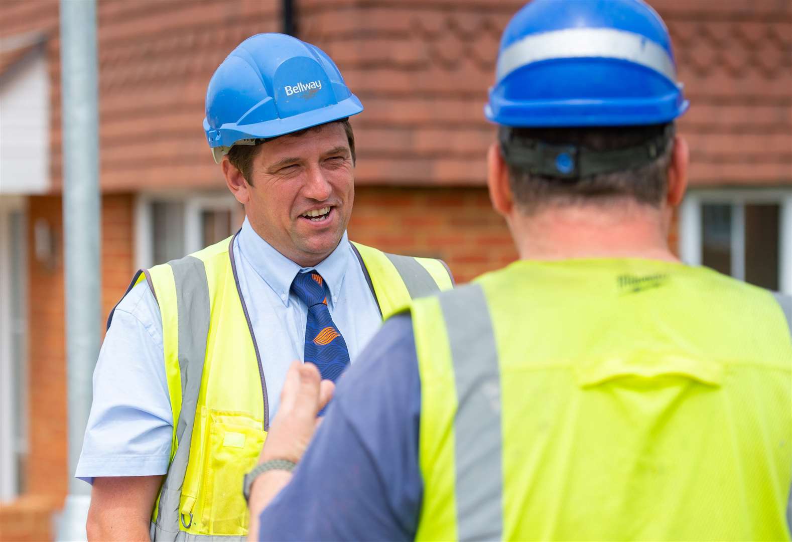 The 43-year-old site manager has now won an award. Picture: Bellway Homes