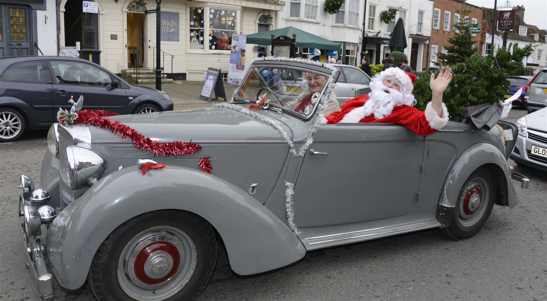 Father Christmas will be at Tenterden Christmas market Picture: Paul Amos