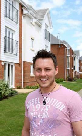 Michael Harris at his home at Leybourne Park