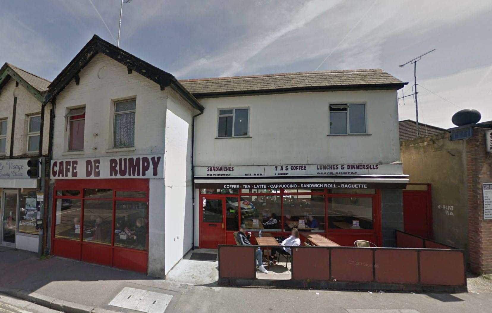 Reviewers praise the great customer service at Cafe de Rumpy in Dartford. Picture: Google Maps