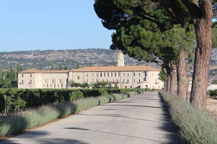 The Abadia Retuerta monastery and winery