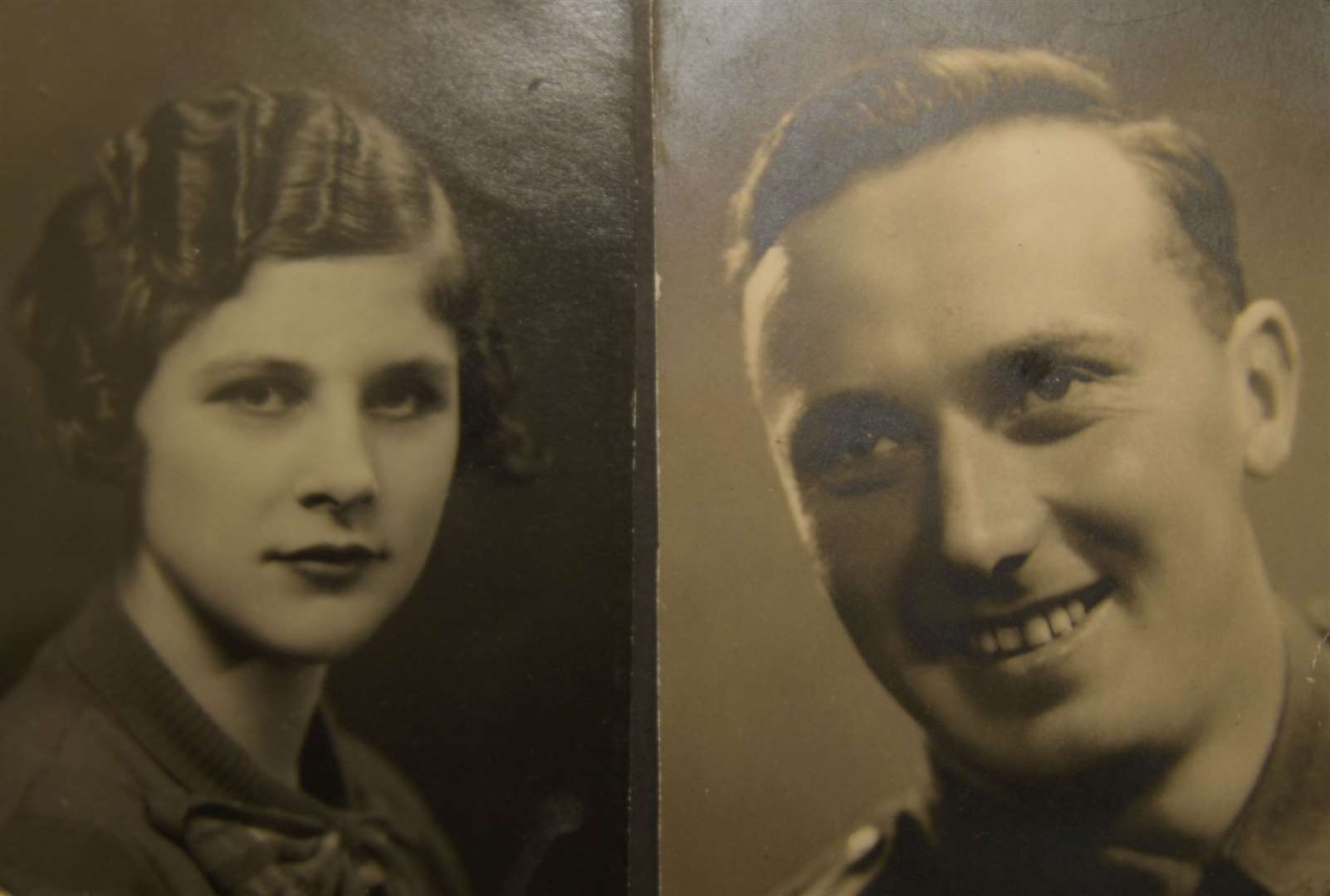 Photos of Julia and her late husband, William Carr