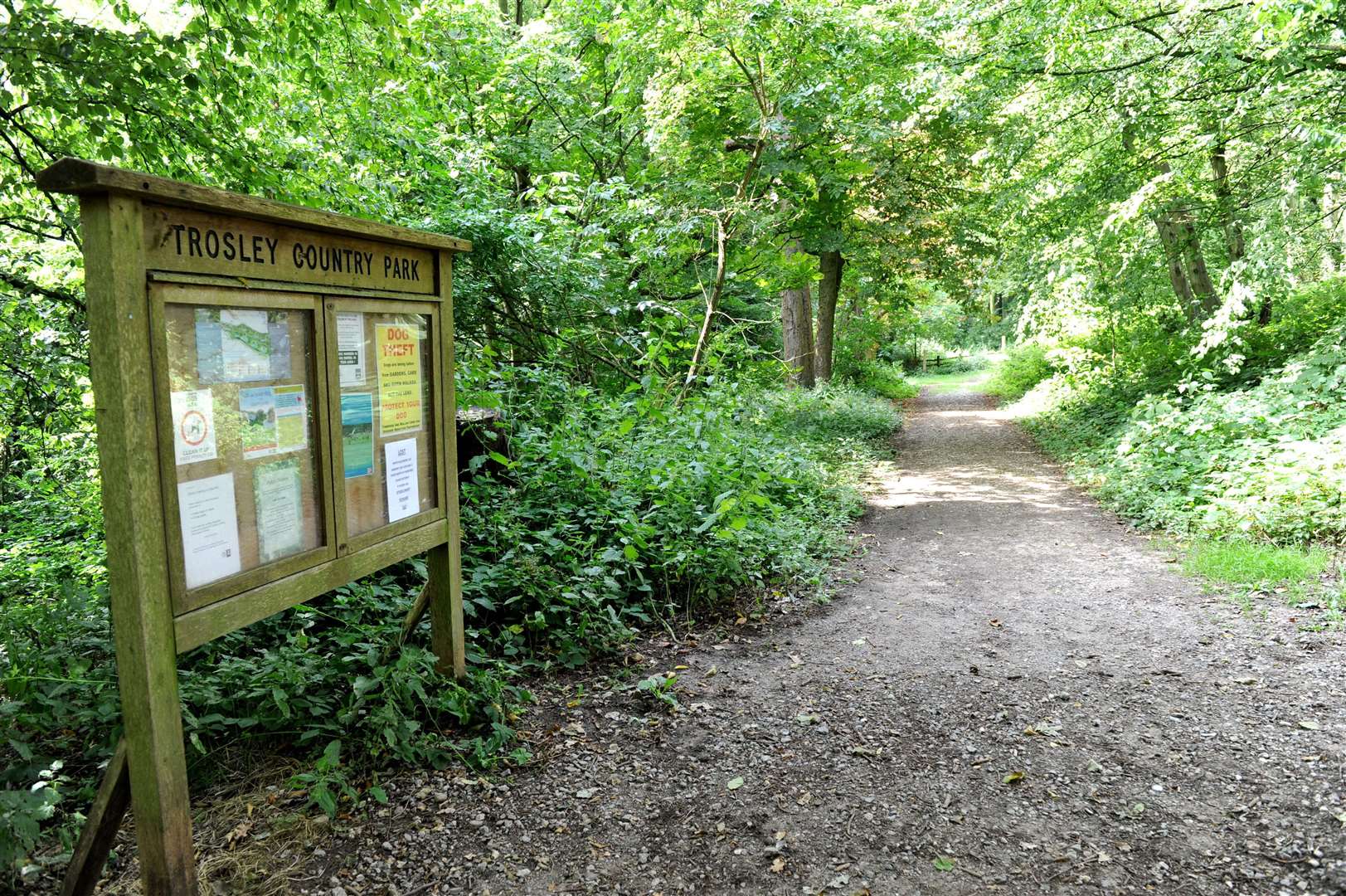 Trosley Country Park will have an outdoor nature trail this Easter. Picture: Simon Hildrew