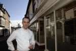 Tim Johnson outside Restaurant Apicius. Picture John Wardley