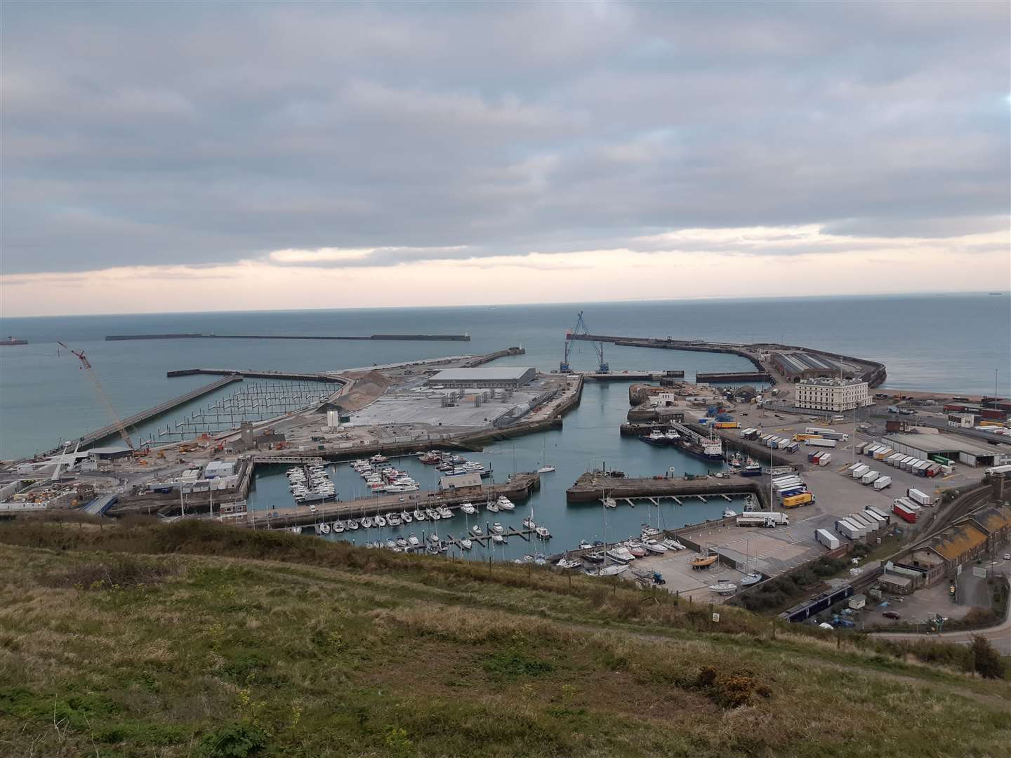 The 27 migrants were brought to Dover