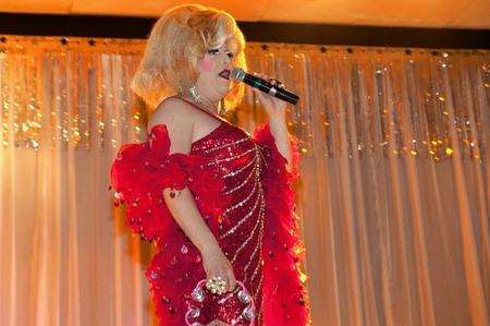 Drag queen Tiffaney wells. Picture: Claire Graham Photography