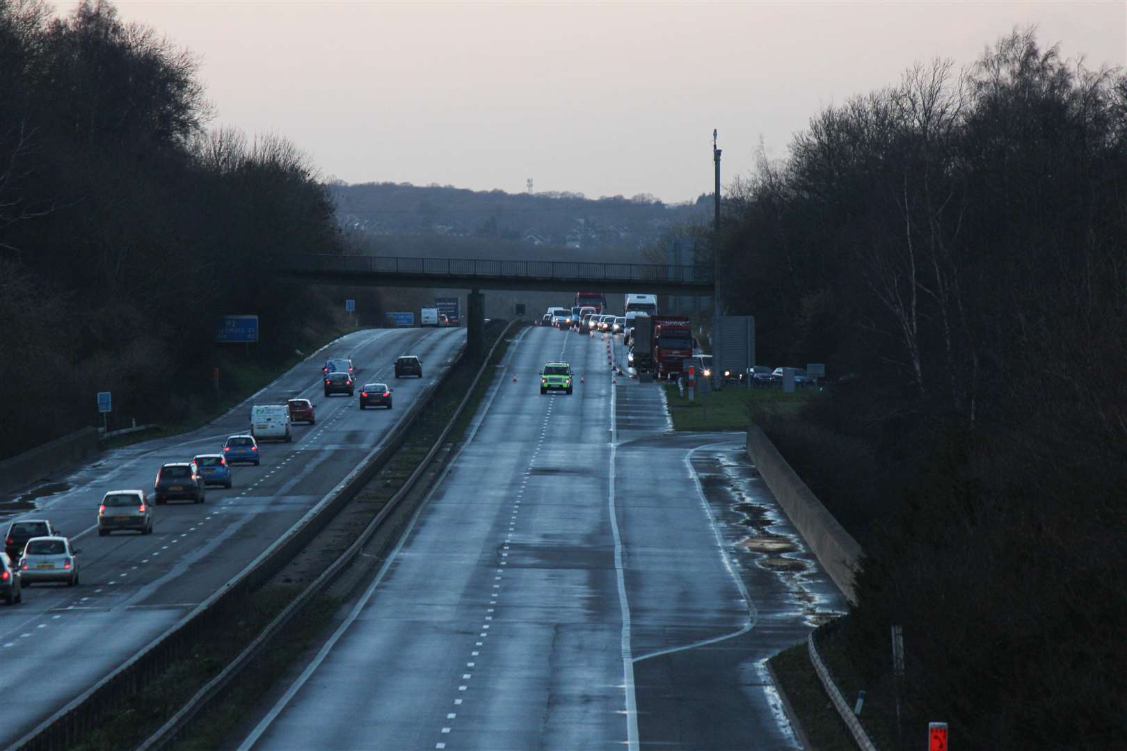 Junction 5 of M2. Picture: Darren Small