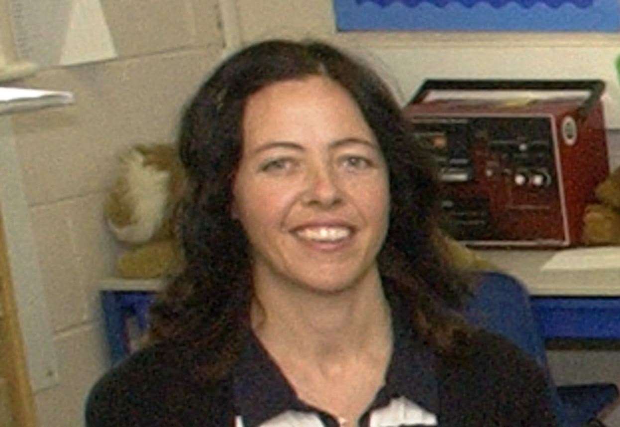 Lisa Goldsworthy, pictured while working at St Alphege Infant School in Whitstable in 2005 (9488908)