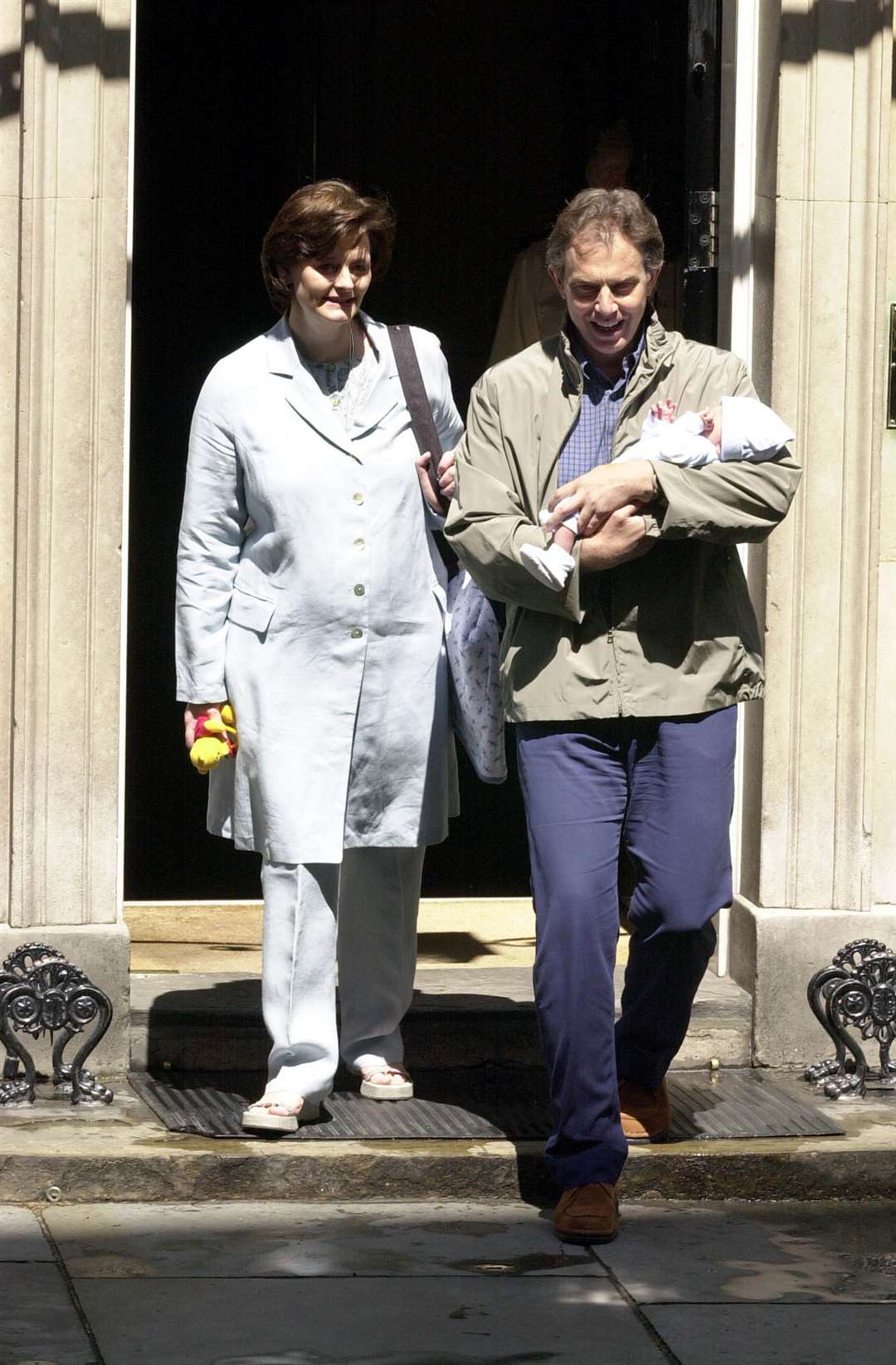 Former prime minister Tony Blair also took paternity leave after the birth of his son Leo (Tony Harris/PA)