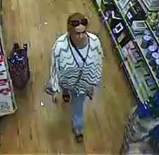 Police would like to speak to this woman following an alleged handbag theft in the Thamesgate shopping Centre, Gravesend